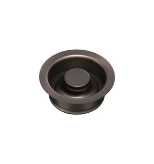 Thompson Traders Kitchen Drain Oil-rubbed Bronze Finish Disposal Flange & Stopper TDD35-OB Oil-Rubbed Bronze