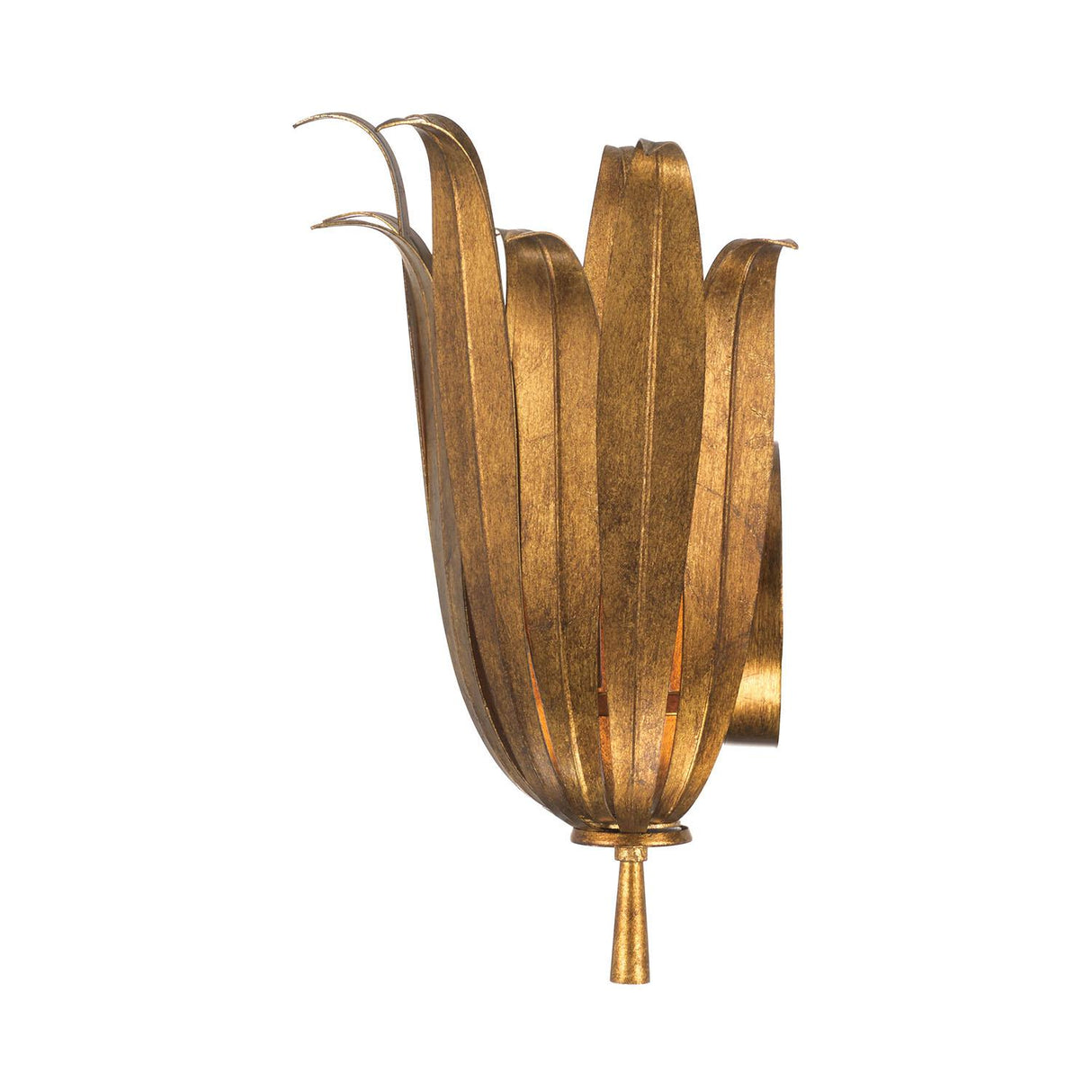 Capital Lighting 649511AG Eden 1 Light Sconce Antique Gold