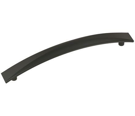 Amerock Cabinet Pull Matte Black 6-5/16 inch (160 mm) Center-to-Center Extensity 1 Pack Drawer Pull Drawer Handle Cabinet Hardware