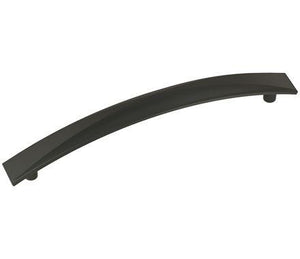 Amerock Cabinet Pull Matte Black 6-5/16 inch (160 mm) Center-to-Center Extensity 1 Pack Drawer Pull Drawer Handle Cabinet Hardware