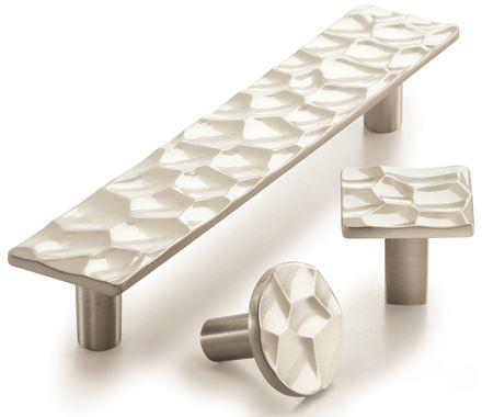 Amerock Cabinet Pull Satin Nickel 7-9/16 inch (192 mm) Center to Center Kamari 1 Pack Drawer Pull Drawer Handle Cabinet Hardware