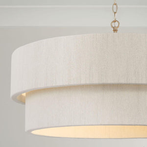 Capital Lighting 349842MA Delaney 4 Light Pendant Matte Brass