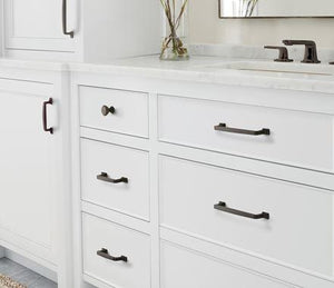 Amerock Cabinet Pull Black Bronze 6-5/16 inch (160 mm) Center to Center Westerly 1 Pack Drawer Pull Drawer Handle Cabinet Hardware