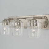 Capital Lighting 143431AS-514 Merrick 3 Light Vanity Antique Silver