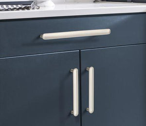 Amerock Cabinet Pull Satin Nickel 10-1/16 inch (256 mm) Center to Center Concentric 1 Pack Drawer Pull Drawer Handle Cabinet Hardware