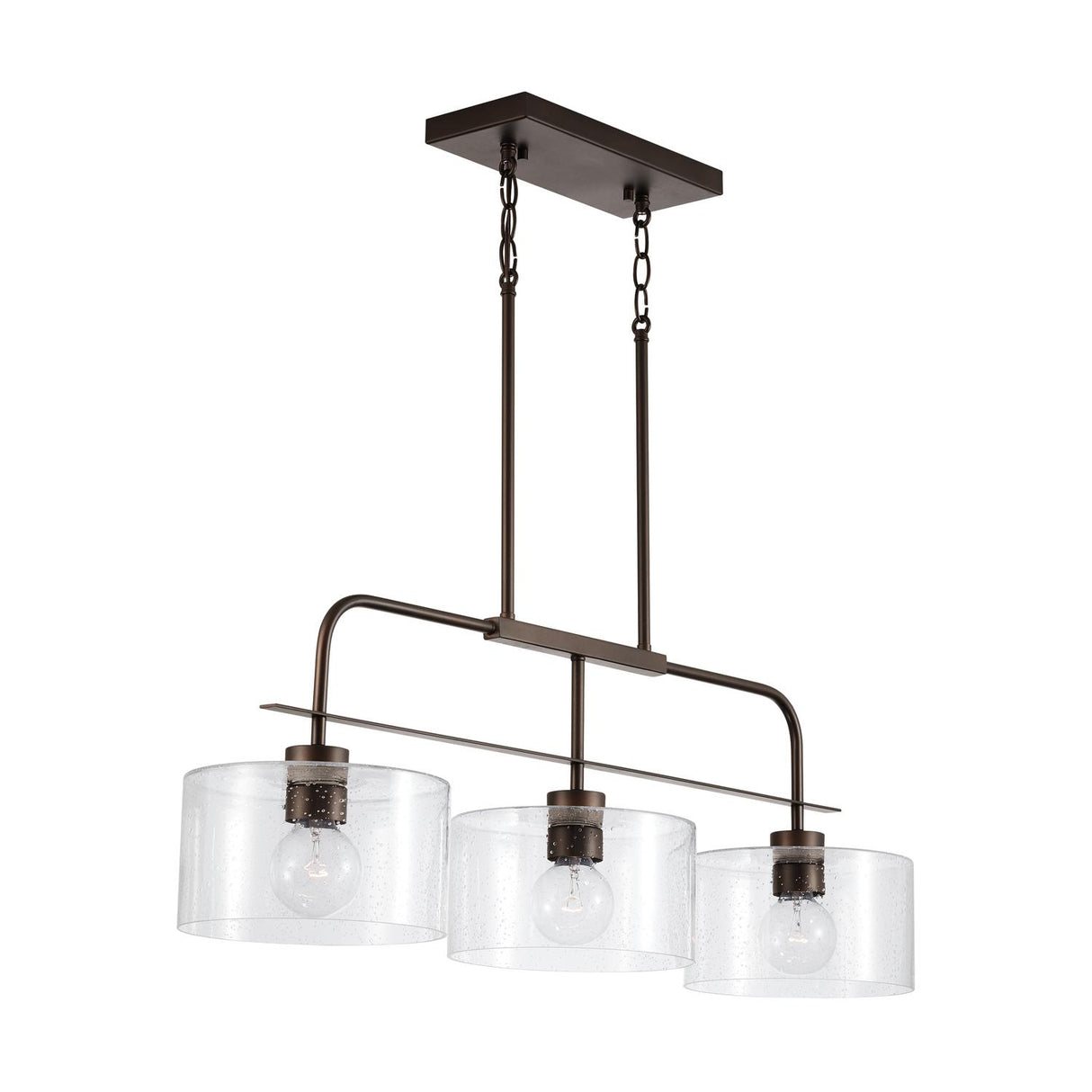 Capital Lighting 838435BZ Jake 3 Light Island Bronze