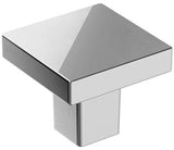 Amerock Cabinet Knob Polished Chrome 1-3/16 inch (30 mm) Length Monument 1 Pack Drawer Knob Cabinet Hardware