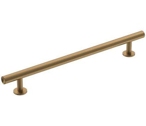 Amerock Cabinet Pull Champagne Bronze 7-9/16 inch (192 mm) Center-to-Center Radius 1 Pack Drawer Pull Cabinet Handle Cabinet Hardware