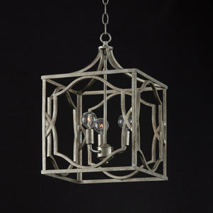 Capital Lighting 9481AS Blakely 3 Light Foyer Antique Silver