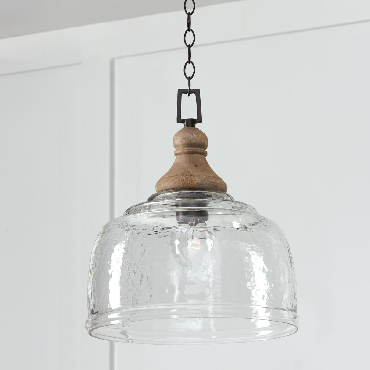 Capital Lighting 330318YG Julian 1 Light Pendant Grey Wash and Grey Iron