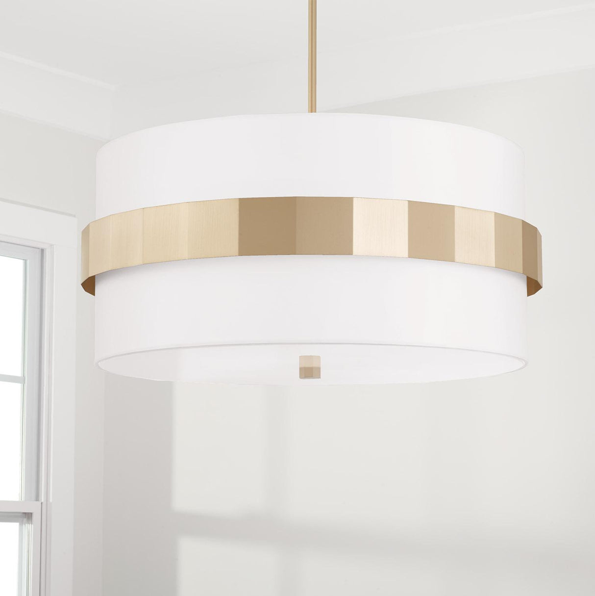 Capital Lighting 346241SF Sutton 4 Light Pendant Soft Gold