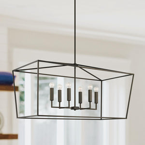Capital Lighting 837661OR Thea 6 Light Island Oil Rubbed Bronze