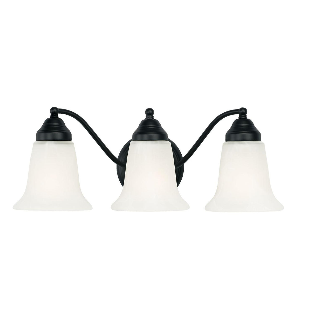 Capital Lighting 1363MB-117 Brady 3 Light Vanity Matte Black