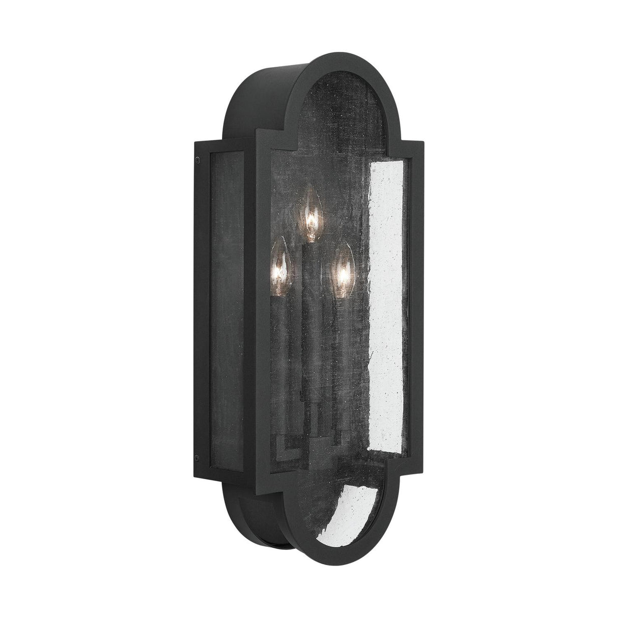 Capital Lighting 934531BK Monroe 3-Light Wall Mount Black