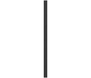 Amerock Cabinet Pull Matte Black 8-13/16 inch (224 mm) Center-to-Center Monument 1 Pack Drawer Pull Cabinet Handle Cabinet Hardware