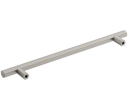 Amerock Cabinet Pull Satin Nickel 7-9/16 inch (192 mm) Center-to-Center Caliber 1 Pack Drawer Pull Cabinet Handle Cabinet Hardware