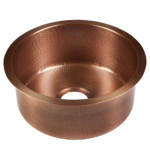 Thompson Traders Antique Copper Napoli Bar/prep Sink De La Cruz PU-1708MA Antique Copper
(Hammered)