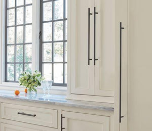 Amerock Cabinet Pull Oil Rubbed Bronze 25-3/16 inch (640 mm) Center to Center Bar Pulls 1 Pack Drawer Pull Drawer Handle Cabinet Hardware