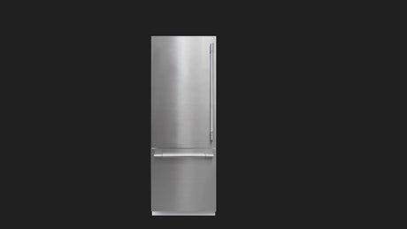 30" Built-In Refrigerator Bottom Mount Freezer, Internal Water/Ice, Panel Ready