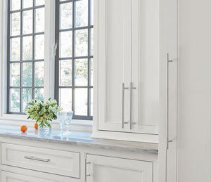 Amerock AN-195 Stainless Steel Cabinet Pull Handle 16.38 Inch(416) Centers, 19.53 Inch (496) Long