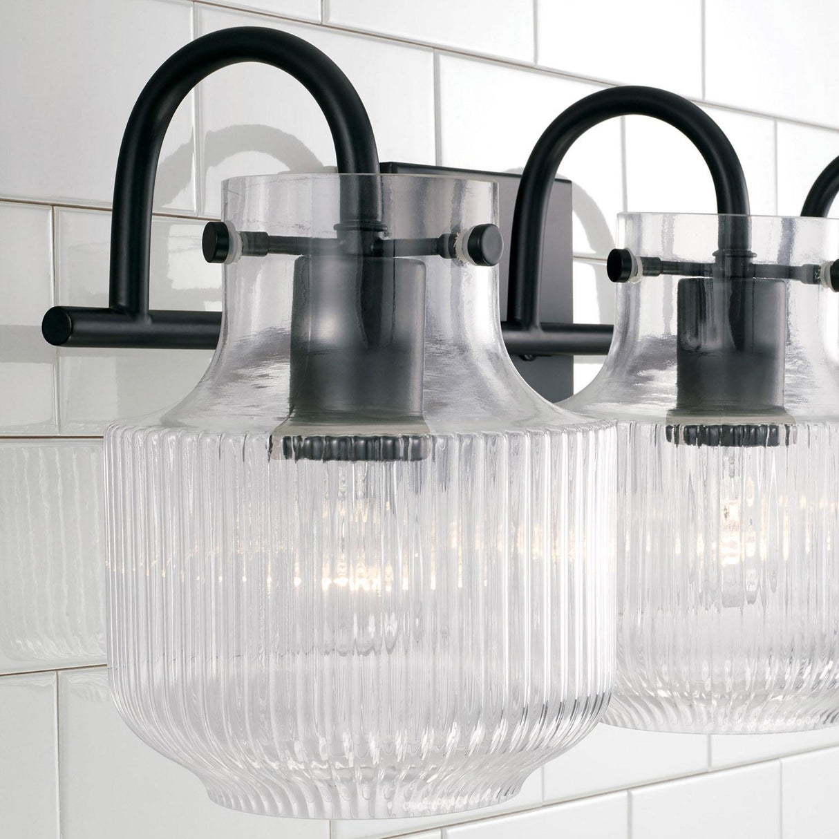 Capital Lighting 145131MB Nyla 3 Light Vanity Matte Black