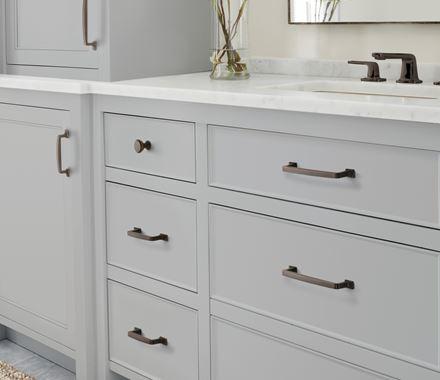 Amerock Cabinet Pull Oil Rubbed Bronze 6-5/16 inch (160 mm) Center to Center Westerly 1 Pack Drawer Pull Drawer Handle Cabinet Hardware