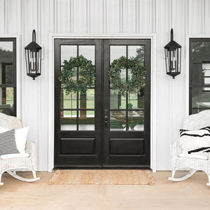 Capital Lighting 926932BK Ellsworth 3 Light Outdoor Wall Lantern Black