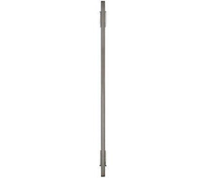 Amerock Cabinet Pull Polished Chrome/Black Chrome 10-1/16 inch (256 mm) Center to Center Urbanite 1 Pack Drawer Pull Drawer Handle Cabinet Hardware