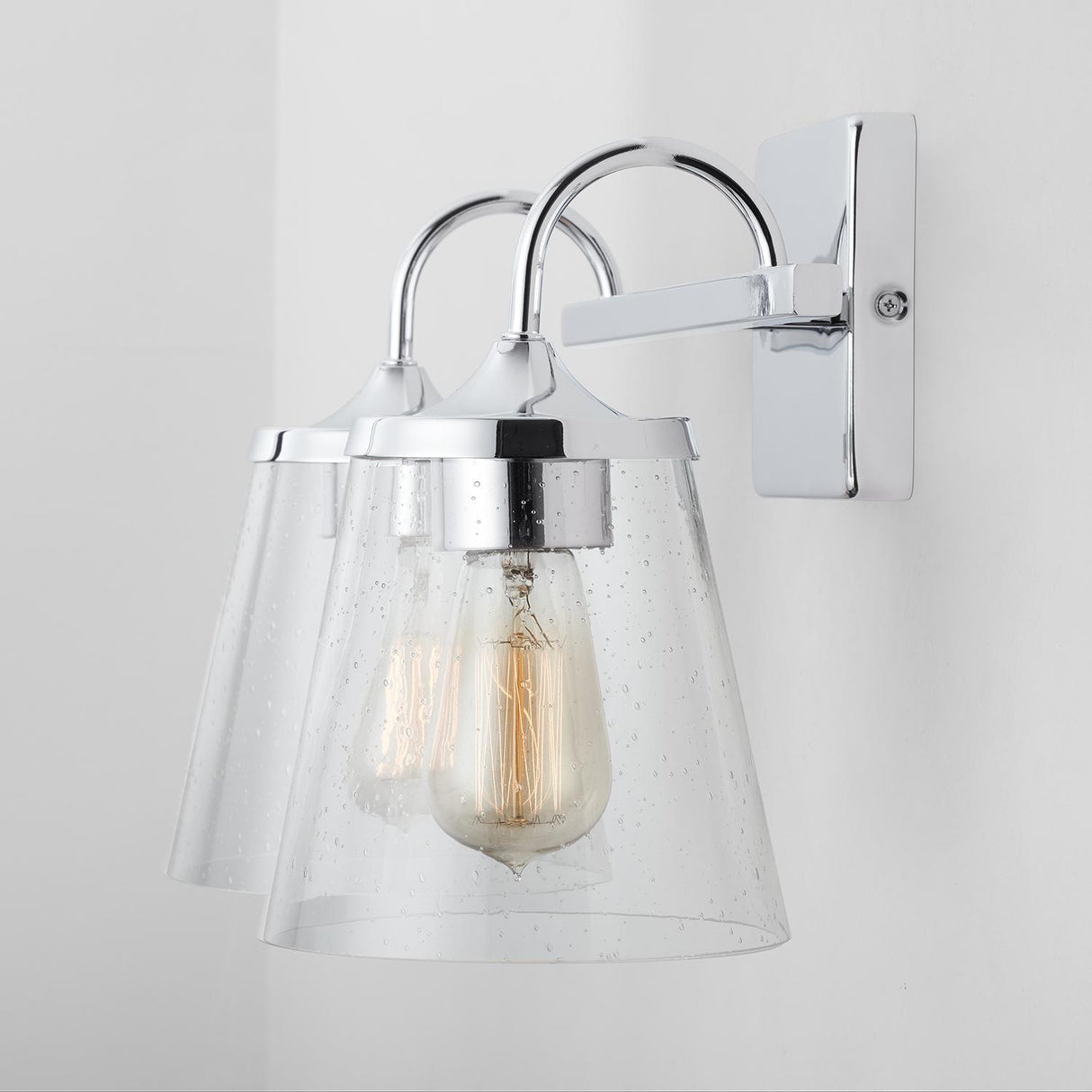 Capital Lighting 139122CH-496 Jayne 2 Light Vanity Chrome
