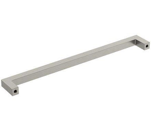 Amerock Cabinet Pull Satin Nickel 8-13/16 inch (224 mm) Center-to-Center Monument 1 Pack Drawer Pull Cabinet Handle Cabinet Hardware
