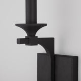 Capital Lighting 637311BI Clint 1 Light Sconce Black Iron