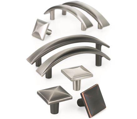 Amerock Cabinet Knob Satin Nickel 1-1/8 inch (29 mm) Length Extensity 1 Pack Drawer Knob Cabinet Hardware