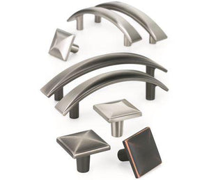 Amerock Cabinet Knob Satin Nickel 1-1/8 inch (29 mm) Length Extensity 1 Pack Drawer Knob Cabinet Hardware