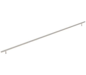 Amerock Cabinet Pull Sterling Nickel 30-1/4 inch (768 mm) Center to Center Bar Pulls 1 Pack Drawer Pull Drawer Handle Cabinet Hardware