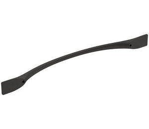 Amerock Cabinet Pull Matte Black 8-13/16 inch (224 mm) Center-to-Center Uprise 1 Pack Drawer Pull Cabinet Handle Cabinet Hardware