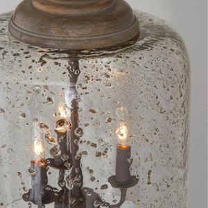 Capital Lighting 335242NG Tybee 3 Light Pendant Nordic Grey