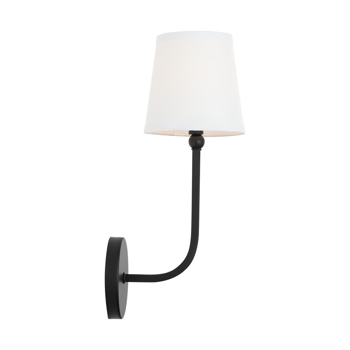 Capital Lighting 619311MB-674 Dawson 1 Light Sconce Matte Black