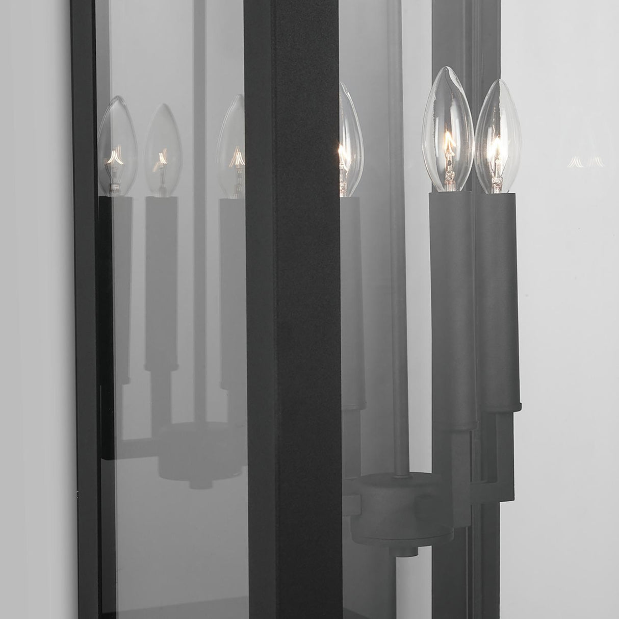 Capital Lighting 934642BK Hunt 4-Light Wall Mount Black
