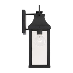 Capital Lighting 946411BK Bradford 1 Light Outdoor Wall Lantern Black