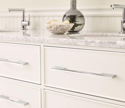 Amerock Cabinet Pull Polished Chrome 6-5/16 inch (160 mm) Center to Center Separa 1 Pack Drawer Pull Drawer Handle Cabinet Hardware