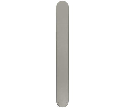 Amerock Cabinet Pull Satin Nickel 3-3/4 inch (96 mm) Center-to-Center Rift 1 Pack Drawer Pull Cabinet Handle Cabinet Hardware