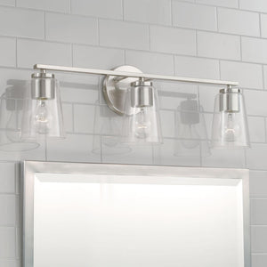 Capital Lighting 148631BN-537 Portman 3 Light Vanity Brushed Nickel
