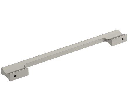 Amerock Cabinet Pull Satin Nickel 8-13/16 inch (224 mm) Center-to-Center Status 1 Pack Drawer Pull Cabinet Handle Cabinet Hardware