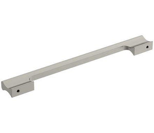 Amerock Cabinet Pull Satin Nickel 8-13/16 inch (224 mm) Center-to-Center Status 1 Pack Drawer Pull Cabinet Handle Cabinet Hardware