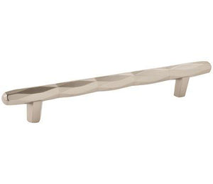 Amerock Cabinet Pull Satin Nickel 6-5/16 inch (160 mm) Center to Center St. Vincent 1 Pack Drawer Pull Drawer Handle Cabinet Hardware