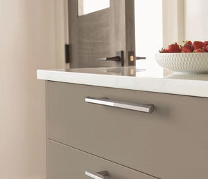 Amerock Cabinet Pull Polished Chrome 5-1/16 inch (128 mm) Center-to-Center Caliber 1 Pack Drawer Pull Cabinet Handle Cabinet Hardware