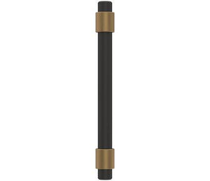 Amerock Cabinet Pull Matte Black/Champagne Bronze 3-3/4 inch (96 mm) Center-to-Center Mergence 1 Pack Drawer Pull Cabinet Handle Cabinet Hardware