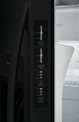 Frigidaire FRSS2323AB 22.2 Cu Ft 33" SD SxS Refrigerator, smooth finish