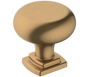 Amerock Cabinet Knob Champagne Bronze 1-1/4 inch (32 mm) Diameter Surpass 1 Pack Drawer Knob Cabinet Hardware