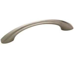 Amerock Cabinet Pull Satin Nickel 3-3/4 inch (96 mm) Center to Center Vaile 1 Pack Drawer Pull Drawer Handle Cabinet Hardware